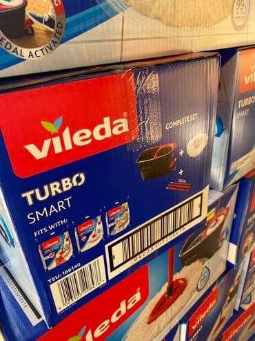 Инструменттер: Швабра для уборки Швабра с ведром с отжимом Бренд: Vileda Turbo — 7