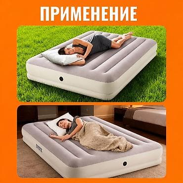 Надувной матрас INTEX Prestige Купить в Бишкеке — 203х152х30 см с USB — 4
