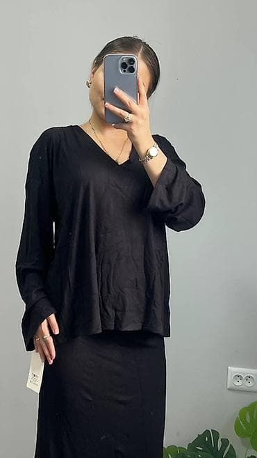 Костюм с юбкой, Модель юбки: Прямая, Макси, Блузка, Китай, Все размеры, Стандарт