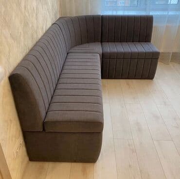 уголь куплю: Угловой диван в сером цвете, предназначенный для оптимального — 2