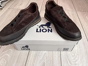 ray ban с камерой: Мужские полуботинки LION - Модель: PA15200 - Размер: 41 - Цвет: Brown — 1