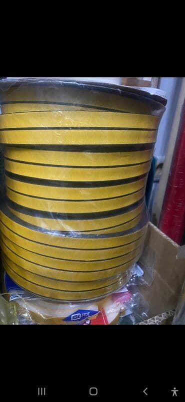 ремонт пластик: Двусторонний скотч (лента) в больших намотках. - Основа — 1