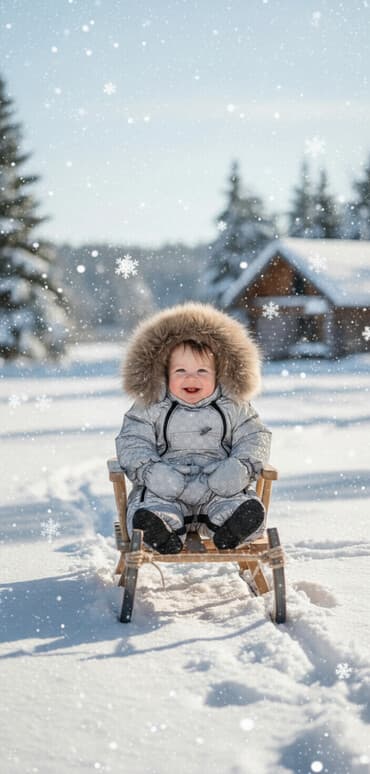 вещи новорождённых: Зимний комбинезон Gucci, унисекс — подойдёт и для девочки, и для — 1