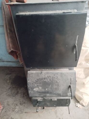 Твердотопливный котёл/печь для отопления помещений. - Материал
