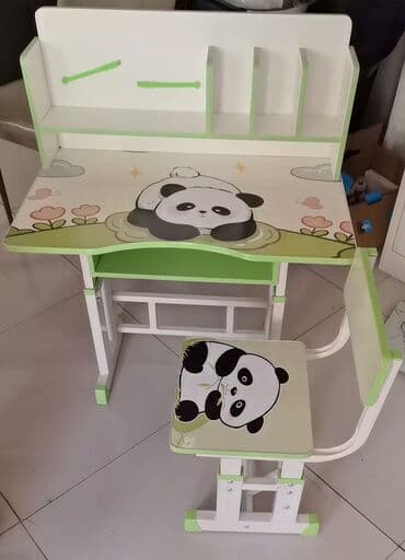 детский столик для уроков: Комплект детского стола и стула — 6
