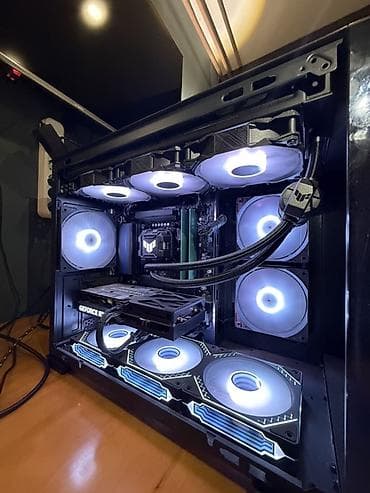 Стол компьютерлери жана комлектөөчүлөр: Игровой ПК с периферией и подсветкой Комплектация и характеристики: - — 3