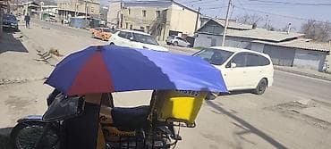 Атайын кийим: Зонт‑козырек для мотоцикла/скутера - Большой складной купол — 4