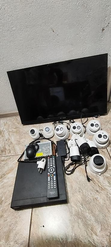 xbox kinect: Комплект для видеонаблюдения + монитор Без жесткого диска Состав — 1