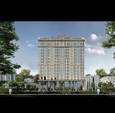 туп район: 1 комната, 53 м², Индивидуалка, 13 этаж, Готовая ПСО (под самоотделку) — 4