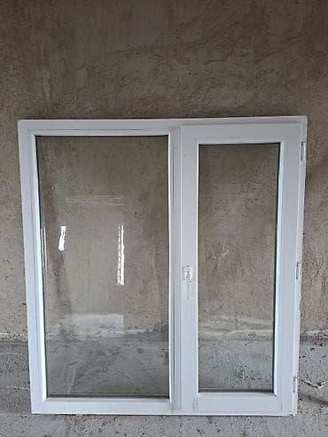 Готовое пластиковое окно, Тип окна: Стандартные, Б/у, Без установки, Без рассрочки