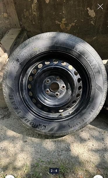 r17 r18: Колеса в сборе 205 / 65 / R 16, Всесезонная, Б/у, Комплект, Легковые, Железные, отверстий - 4 — 3