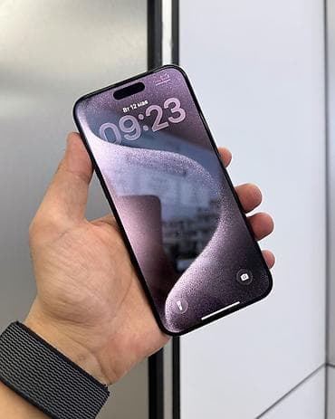 Техника жана электроника: IPhone 15 Pro Max, Колдонулган, 512 ГБ, Black Titanium, Коргоочу айнек, Каптама, Бөлүп төлөө менен, 100 % — 2