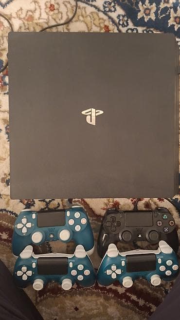 Техника и электроника: Игровая консоль Sony PlayStation 4 (Slim) в комплекте. В комплект — 1