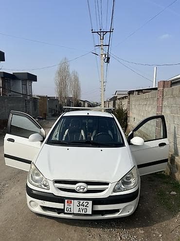 атбашы авто: Hyundai Getz: 2007 г., 1.2 л, Кол менен иштөөчү, Бензин, Хетчбек — 1