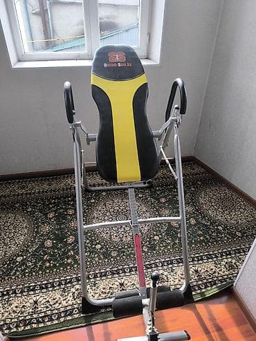 Спорттук сумкалар: Инверсионный стол Aман-Sau.kz для растяжки позвоночника и релаксации — 6