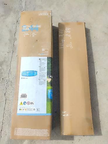 Каркасный бассейн Intex Metal Frame Pool - Тип: наземный каркасный — 1