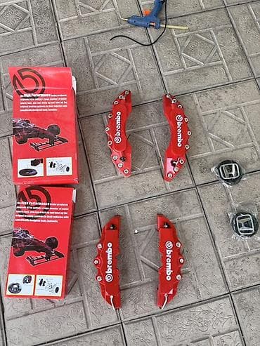 Тюнинг: Накладки (декоративные кожухи) на тормозные суппорты Brembo, комплект — 1
