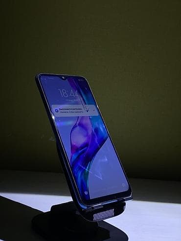 стабилизатор телефона: Redmi, Redmi 9, Б/у, 32 ГБ, цвет - Синий, 2 SIM — 5