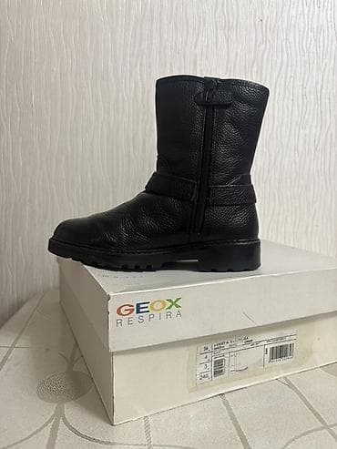 Ботинки и ботильоны: Полусапожки зимние GEOX Respira девочковые. В идеальном состоянии — 2