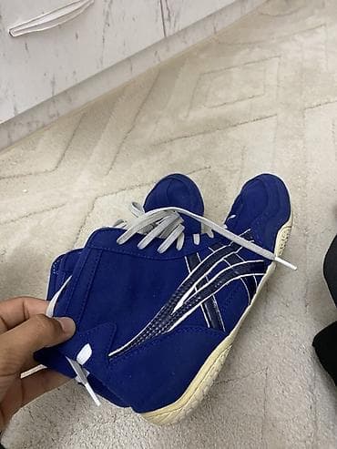 Мырзалардын бут кийими: Борцовки Asics (модель серия Split/Matflex, высокие) - Размер: US 6 / — 2
