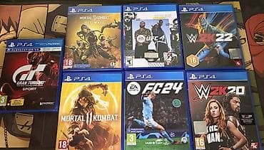 psp console: PlayStation 4 (PS4) 500 GB + 1 оригинальный джойстик + 7 игр Продаю — 3