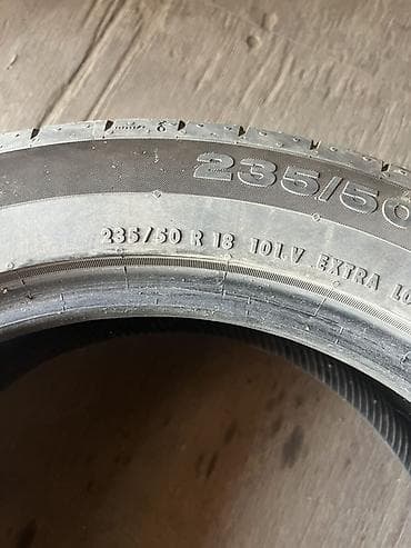 зимние шины 18: - Размер: 235/50 R18 Летние шины Continental, 3шт Есть 235/50/19 — 4