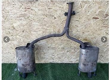 выхлопные банки: Глушитель Toyota 2009 г., Б/у, Оригинал, Япония — 1