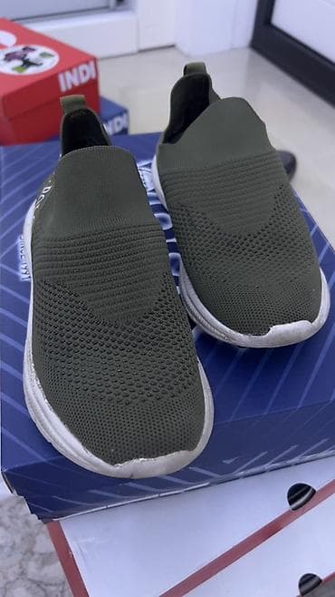 кроссовки лето: Мужские кроссовки, 37, Б/у, цвет - Зеленый — 3