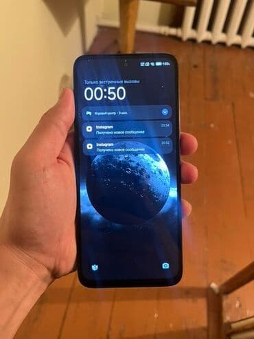 gsm сигнализация: Redmi, Redmi 13, Б/у, 128 ГБ, цвет - Черный, 2 SIM — 2