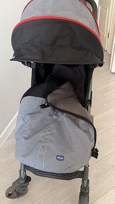 Коляски: Коляска, Chicco, цвет - Черный, Б/у — 3