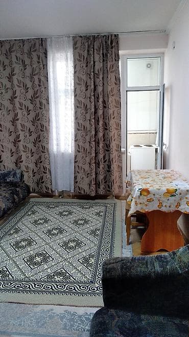 1 комната, Кок-Жар ж/м Собственник, Без животных, от 1 месяца, от 3 месяцев, от 6 месяцев, С мебелью полностью