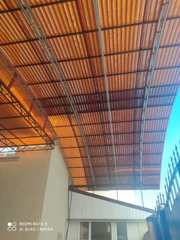 современные навесы: Продаю монолитный поликорбанат для навес — 1