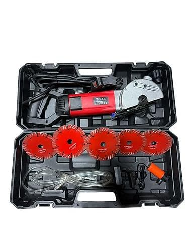 штроборез с пылесосом: Штроборез электрический в кейсе (M.I.R, 2200 Вт) с комплектом дисков и — 2