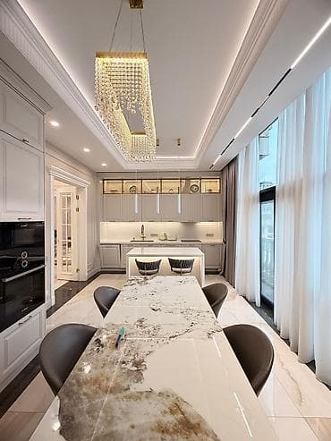 квартира с терассой: 5 и более комнат, 300 м², Элитка, 13 этаж, Дизайнерский ремонт — 4