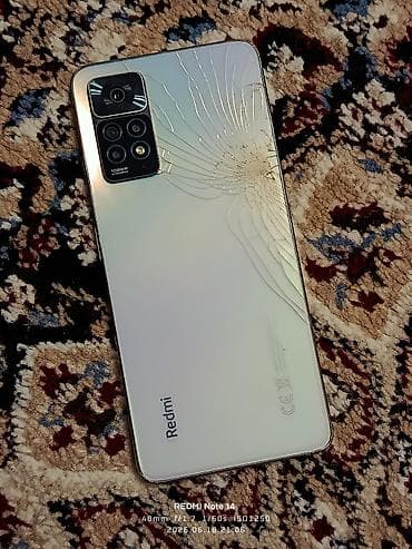 Redmi, Redmi Note 14, Б/у, 128 ГБ, цвет - Белый, 2 SIM