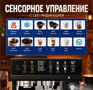 турка кофе: Кофеварка, кофемашина рожковая c капучинатором и кофемолкой DSP KA3146 — 7