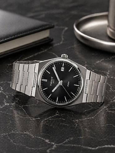 Жеке буюмдар: Классикалык сааттар саат, Tissot, Швейцария, Суу өткөрбөөчү, Эркектердики — 2