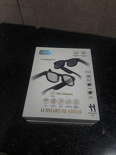 Аксессуары: AI SMART GLASSES AIMB-G1 Умные очки с камерой и голосовым — 1