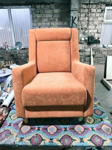 мягкая мебел: Кресло с высоким подголовником и подлокотниками - Эргономичная форма — 2