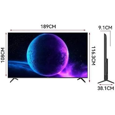 рамка для телевизора: АКЦИЯ📣❗❗❗ Телевизор YASIN 85QM91 QLED 85" по оптовой цене! - — 2