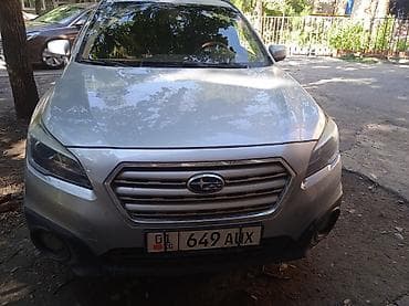 Унаа: Subaru Outback: 2016 г., 2.5 л, Автомат, Универсал — 3