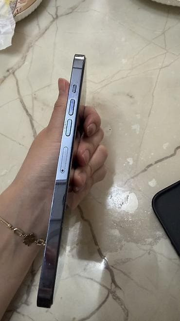 iphone 111: IPhone 13 Pro Max, Б/у, 1 ТБ, Sierra Blue, Кабель — 4