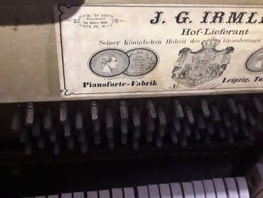 студийные микрофоны: Продаю: антикварное пианино производство-германия j. G. Irmler hof - — 9