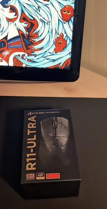mx 4: Игровая беспроводная мышь R11-ULTRA (бренд Retrix/Scyrax на коробке) — 1