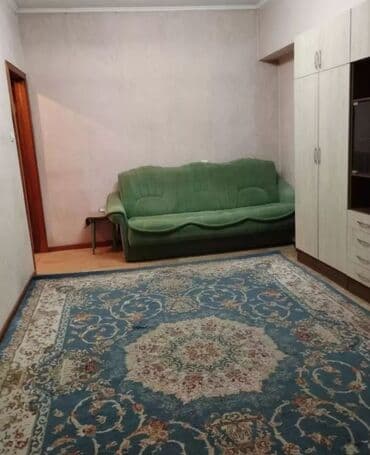 квартира аренда долгосрочно ош: 1 комната, Агентство недвижимости, Без подселения, С мебелью полностью — 1