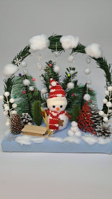 краватка детская: Зимние поделки в садики и школы. Ручная работа, от 700с и выше — 7