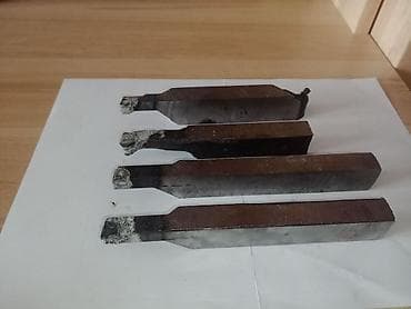 Клеевые пистолеты: Набор токарных резцов по металлу, 4 шт. - Тип: отогнутые (правые) — 5