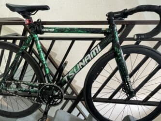 самокат фирмы scooter: Шоссейный велосипед, Tsunami, Рама M (156 - 178 см), Б/у — 1