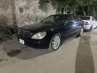 Mercedes-Benz S-Class: 2001 г., 3.2 л, Автомат, Бензин, Седан — 2