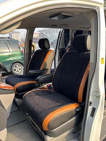 Чехлы Экокожа, С подушкой, цвет - Черный, Toyota, Новый, Самовывоз